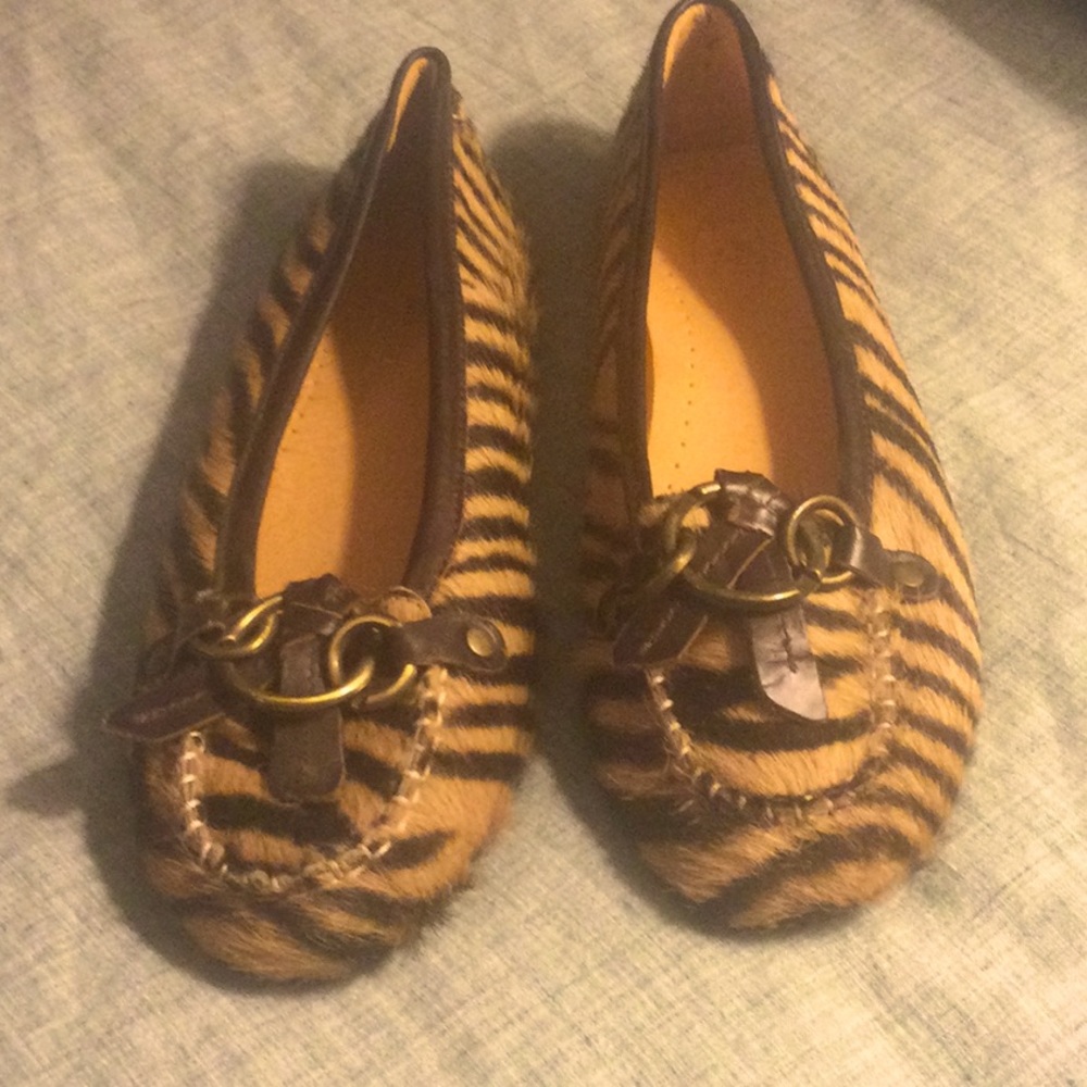 Tecs Peace Moccasins, size 9.5